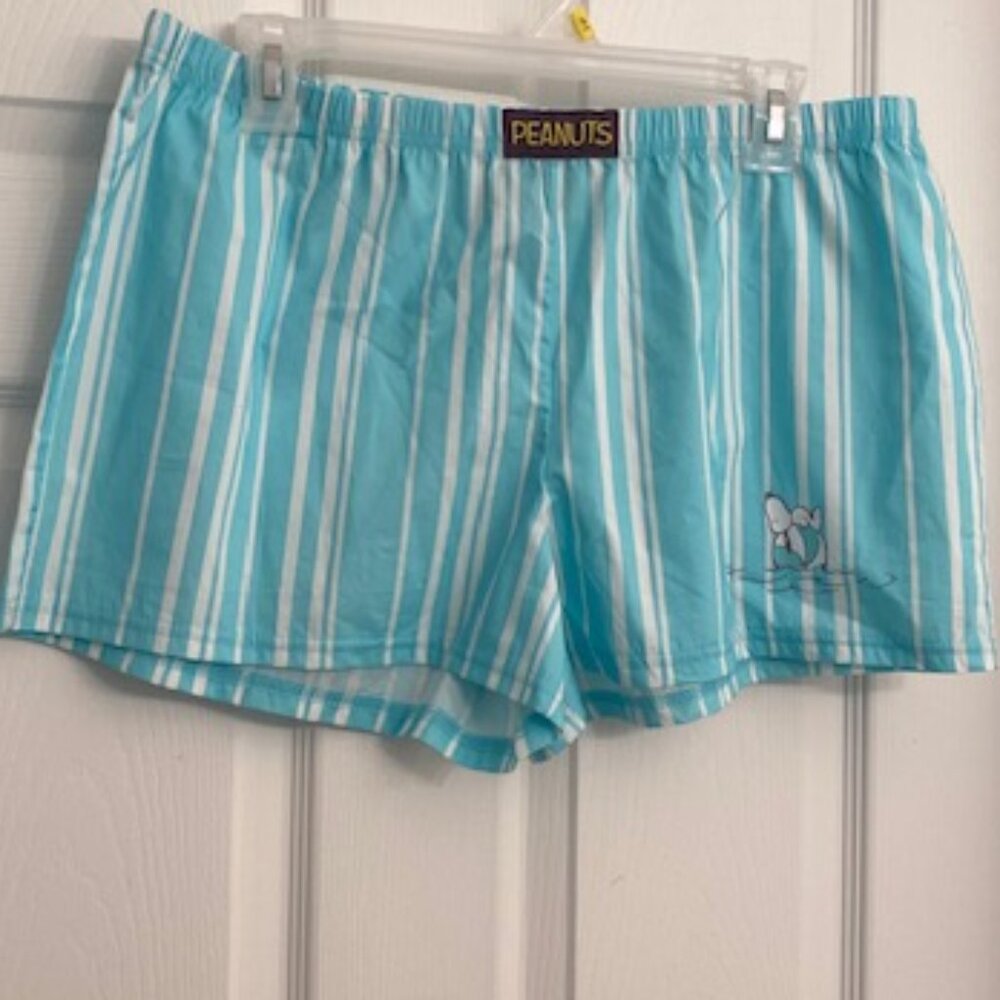 Munki Munki NWOT Peanuts Sleepwear SNOOPY Sleep Shorts Size L